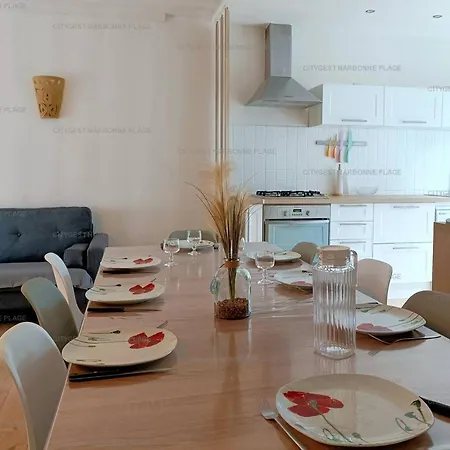 Maison Climatisee A 200m De La Avec Parking Pour 10 Pers. - Fr-1-619-139